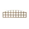 Arched Pine Trellis Panel (W)183cm X (H)57cm -Garden - Landscaping Store arched pine trellis panel w 183cm x h 57cm3663602430643 01bq