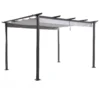 Blooma Moses Black Rectangular Gazebo, (W)4m (D)3m - Assembly Required -Garden - Landscaping Store blooma moses black rectangular gazebo w 4m d 3m assembly required3663602419129 01bq