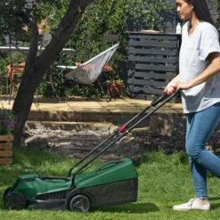 Bosch Rotary Hand-propelled Lawnmower & Grass Trimmer Set 18V Lawncare Set -Garden - Landscaping Store bosch rotary hand propelled lawnmower grass trimmer set 18v lawncare set4059952634418 02i