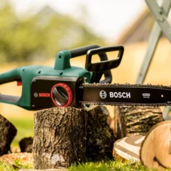 Bosch UniversalChain35 1.8W Mains Fed Corded 350mm Chainsaw -Garden - Landscaping Store bosch universalchain35 1 8w mains fed corded 350mm chainsaw4059952608167 03i bq