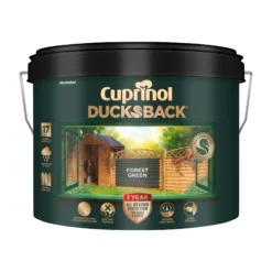 Cuprinol 5 Year Ducksback Forest Green Fence & Shed Treatment, 9L -Garden - Landscaping Store cuprinol 5 year ducksback forest green fence shed treatment 9l5010368017485 04c bq