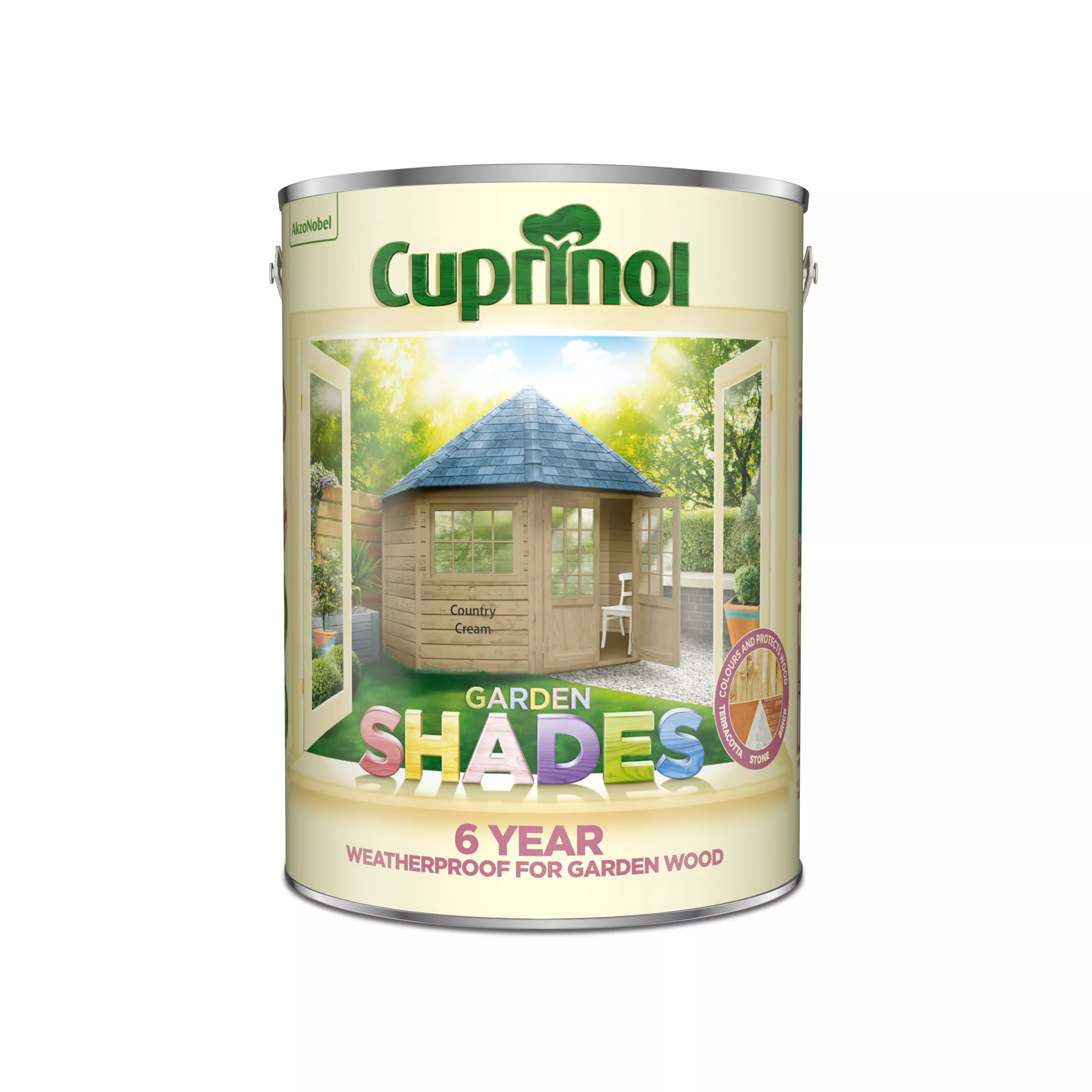 Cuprinol Garden Shades Country Cream Matt Multi-surface Exterior Wood Paint, 5L 4 Cuprinol Garden Shades Country Cream Matt Multi-surface Exterior Wood Paint, 5L - Image 2