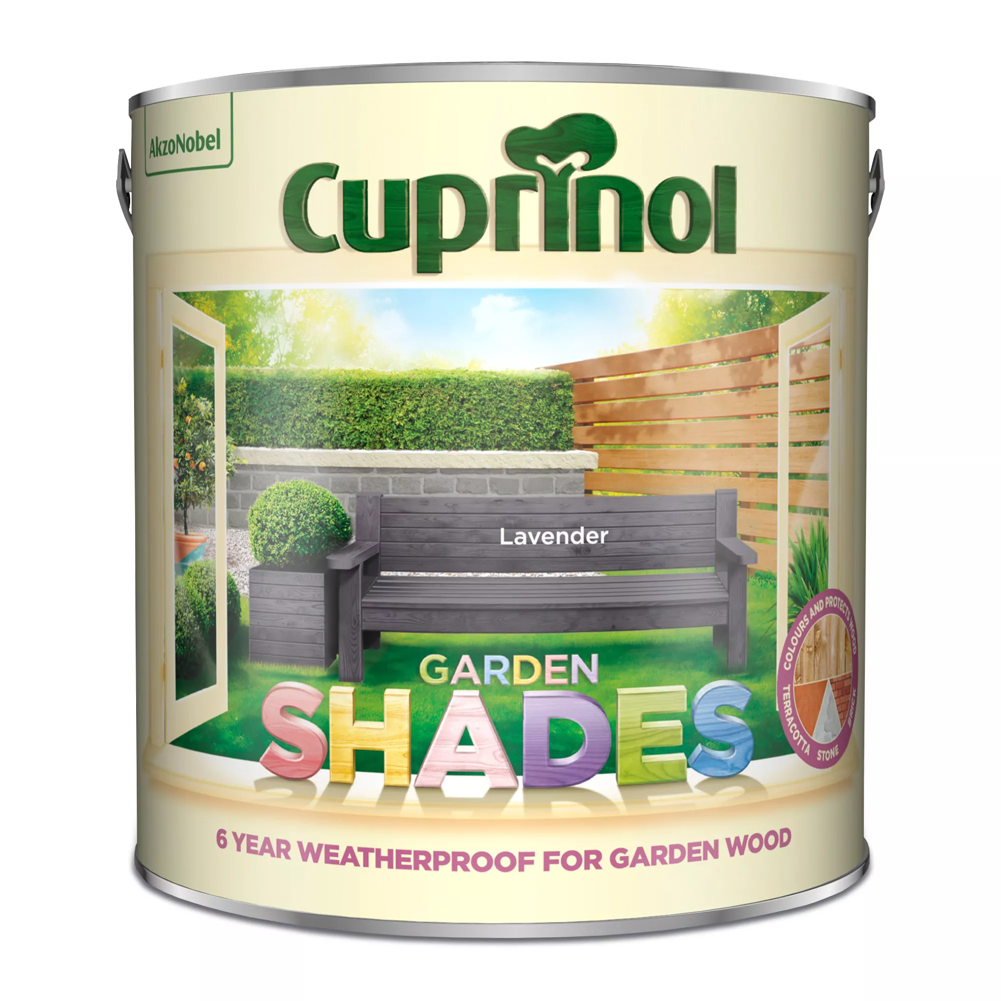 Cuprinol Garden Shades Lavender Matt Multi-surface Exterior Wood Paint, 2.5L 4 Cuprinol Garden Shades Lavender Matt Multi-surface Exterior Wood Paint, 2.5L - Image 2