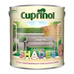 Cuprinol Garden Shades Muted Clay Matt Exterior Wood Paint, 2.5L -Garden - Landscaping Store cuprinol garden shades muted clay matt exterior wood paint 2 5l5010212557495 08c bq