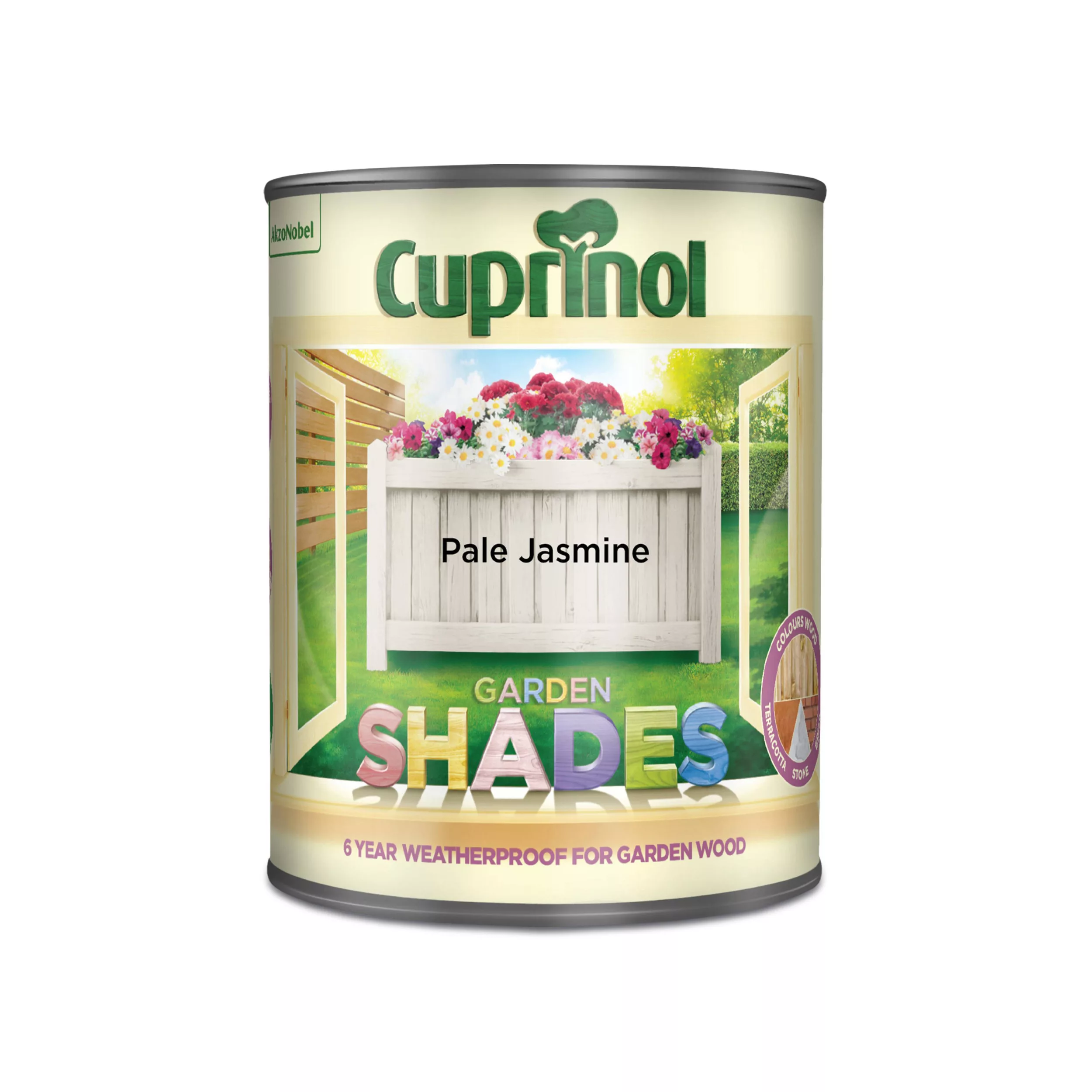 Cuprinol Garden Shades Pale Jasmine Matt Multi-surface Exterior Wood Paint, 1L 4 Cuprinol Garden Shades Pale Jasmine Matt Multi-surface Exterior Wood Paint, 1L - Image 2