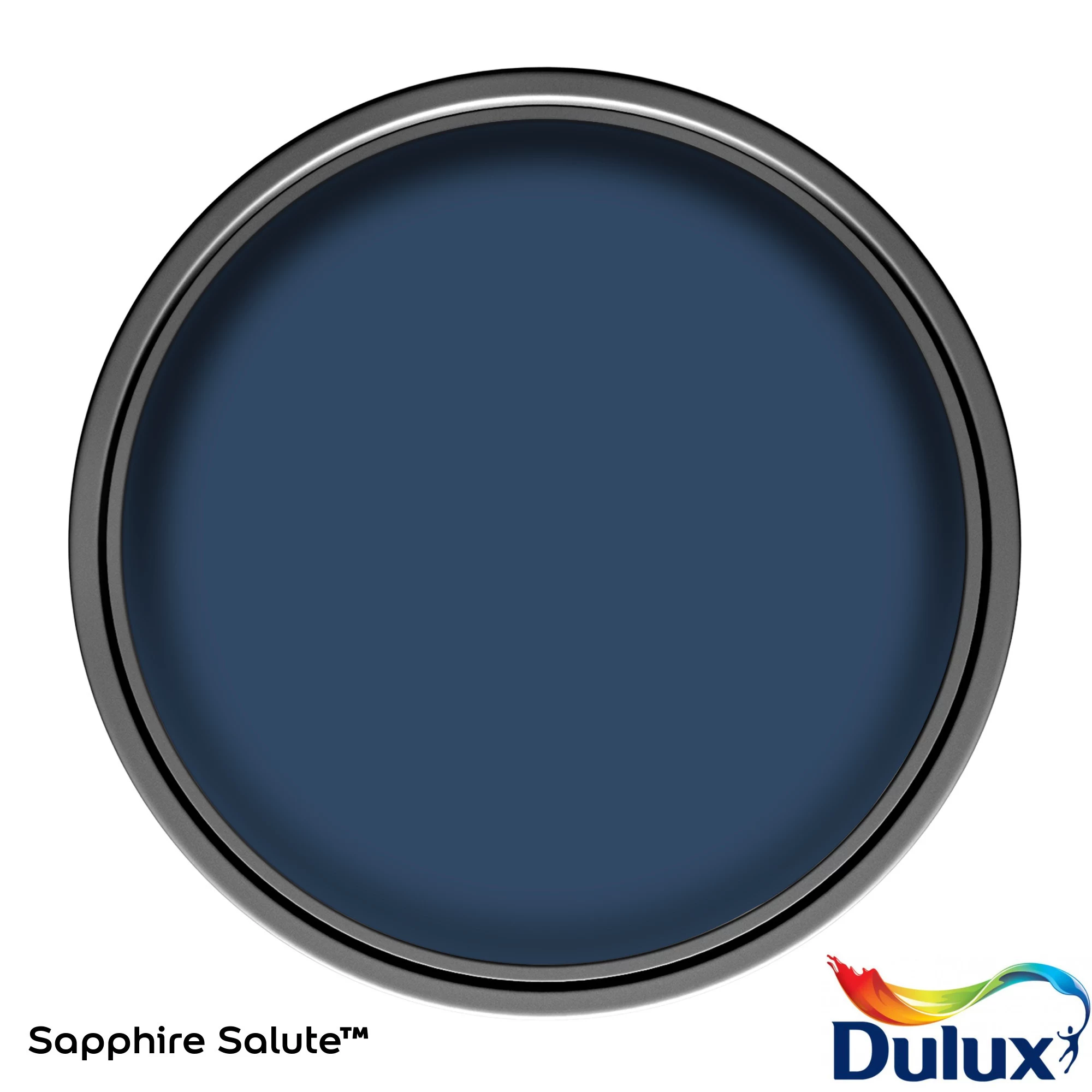 Dulux Easycare Bathroom Sapphire Salute Soft Sheen Wall Paint, 2.5L 4 Dulux Easycare Bathroom Sapphire Salute Soft Sheen Wall Paint, 2.5L - Image 2