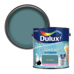 Dulux Easycare Bathroom Teal Voyage Soft Sheen Wall Paint, 2.5L