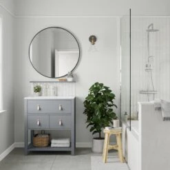 Dulux Easycare Bathroom White Mist Soft Sheen Wall Paint, 2.5L -Garden - Landscaping Store dulux easycare bathroom white mist soft sheen wall paint 2 5l5010212668597 01i bq