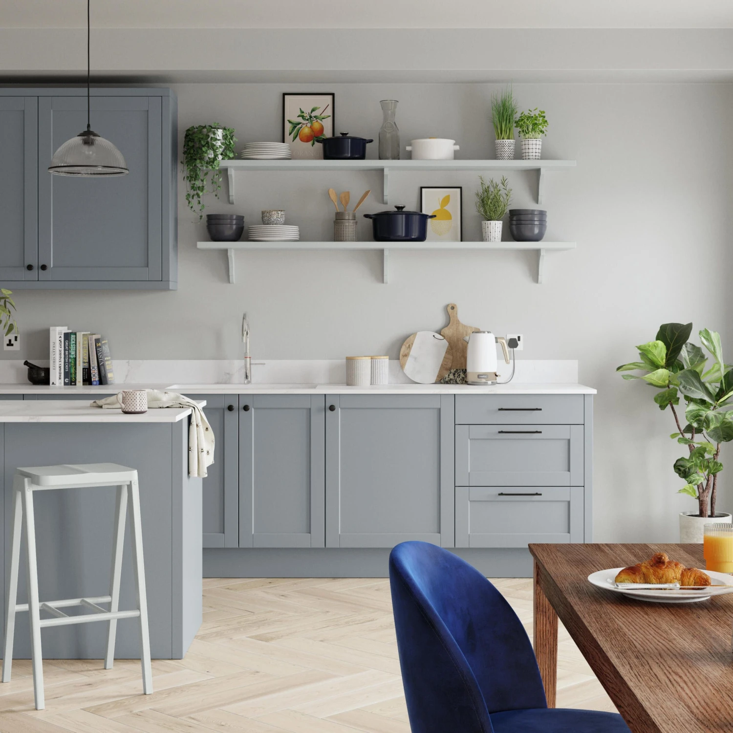 Dulux Easycare Kitchen Goose Down Matt Wall Paint, 2.5L 6 Dulux Easycare Kitchen Goose Down Matt Wall Paint, 2.5L - Image 4