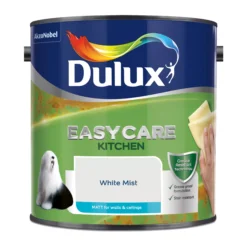 Dulux Easycare Kitchen White Mist Matt Wall Paint, 2.5L -Garden - Landscaping Store dulux easycare kitchen white mist matt wall paint 2 5l5010212668375 08c bq