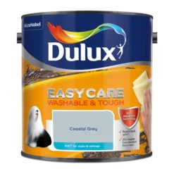 Dulux Easycare Washable & Tough Coastal Grey Matt Wall Paint, 2.5L 12 Dulux Easycare Washable & Tough Coastal Grey Matt Wall Paint, 2.5L -Garden - Landscaping Store dulux easycare washable tough coastal grey matt wall paint 2 5l5010212658512 08c bq