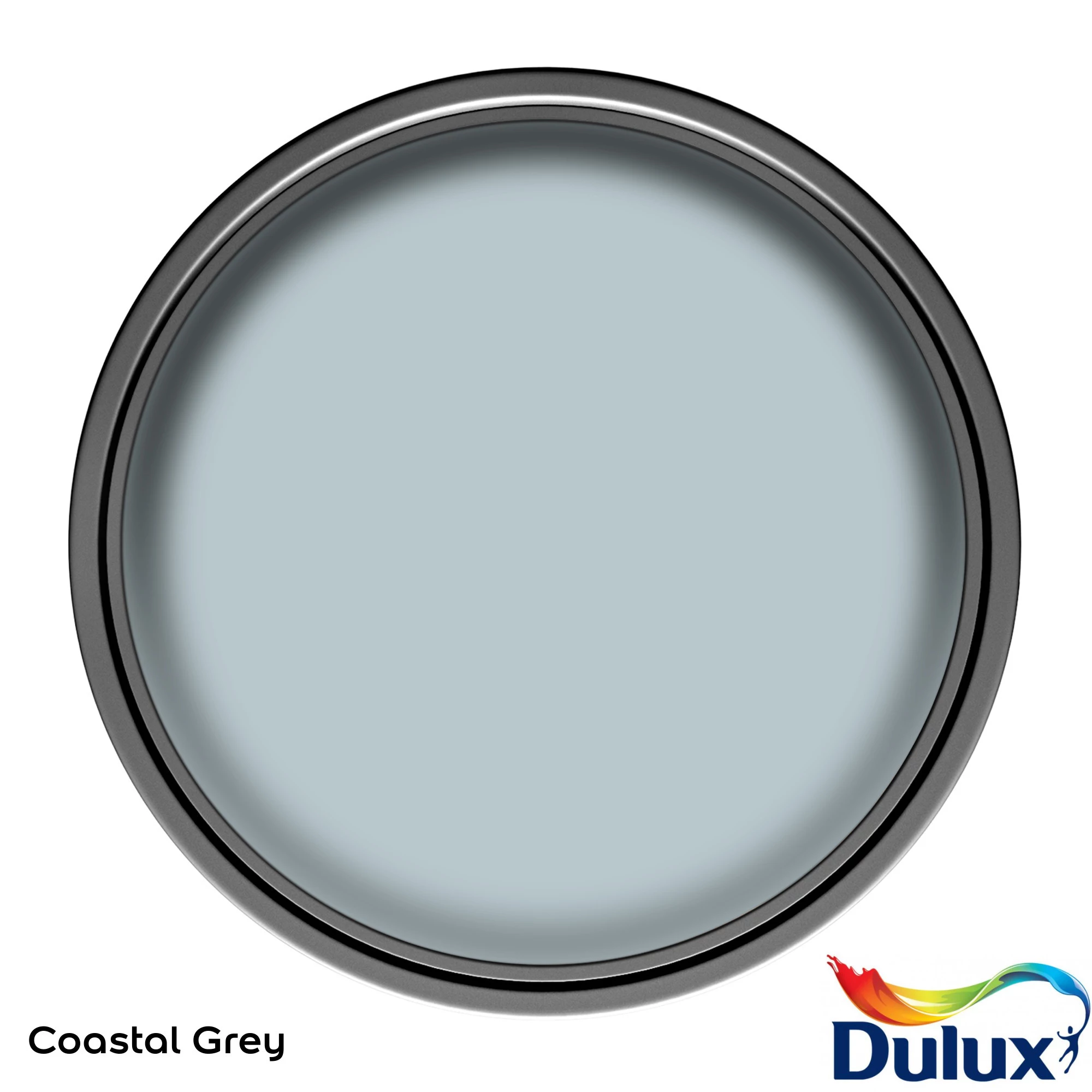 Dulux Easycare Washable & Tough Coastal Grey Matt Wall Paint, 2.5L 5 Dulux Easycare Washable & Tough Coastal Grey Matt Wall Paint, 2.5L - Image 3