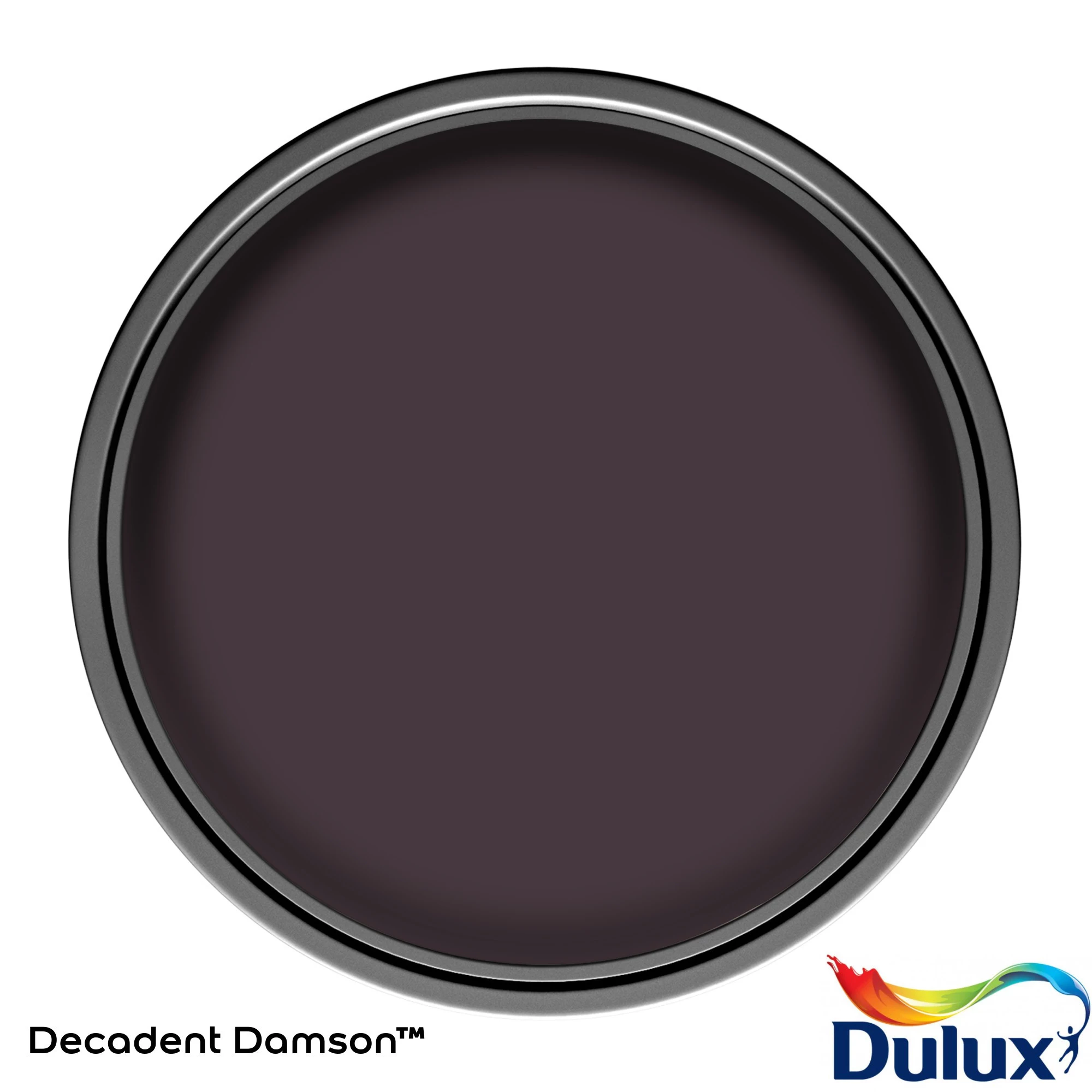 Dulux Easycare Washable & Tough Decadent Damson Matt Wall Paint, 2.5L 5 Dulux Easycare Washable & Tough Decadent Damson Matt Wall Paint, 2.5L - Image 3