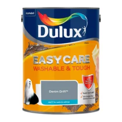 Dulux Easycare Washable & Tough Denim Drift Matt Wall Paint, 5L -Garden - Landscaping Store dulux easycare washable tough denim drift matt wall paint 5l5010212659441 08c bq