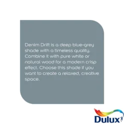 Dulux Easycare Washable & Tough Denim Drift Matt Wall Paint, 5L -Garden - Landscaping Store dulux easycare washable tough denim drift matt wall paint 5l5010212659441 36c bq