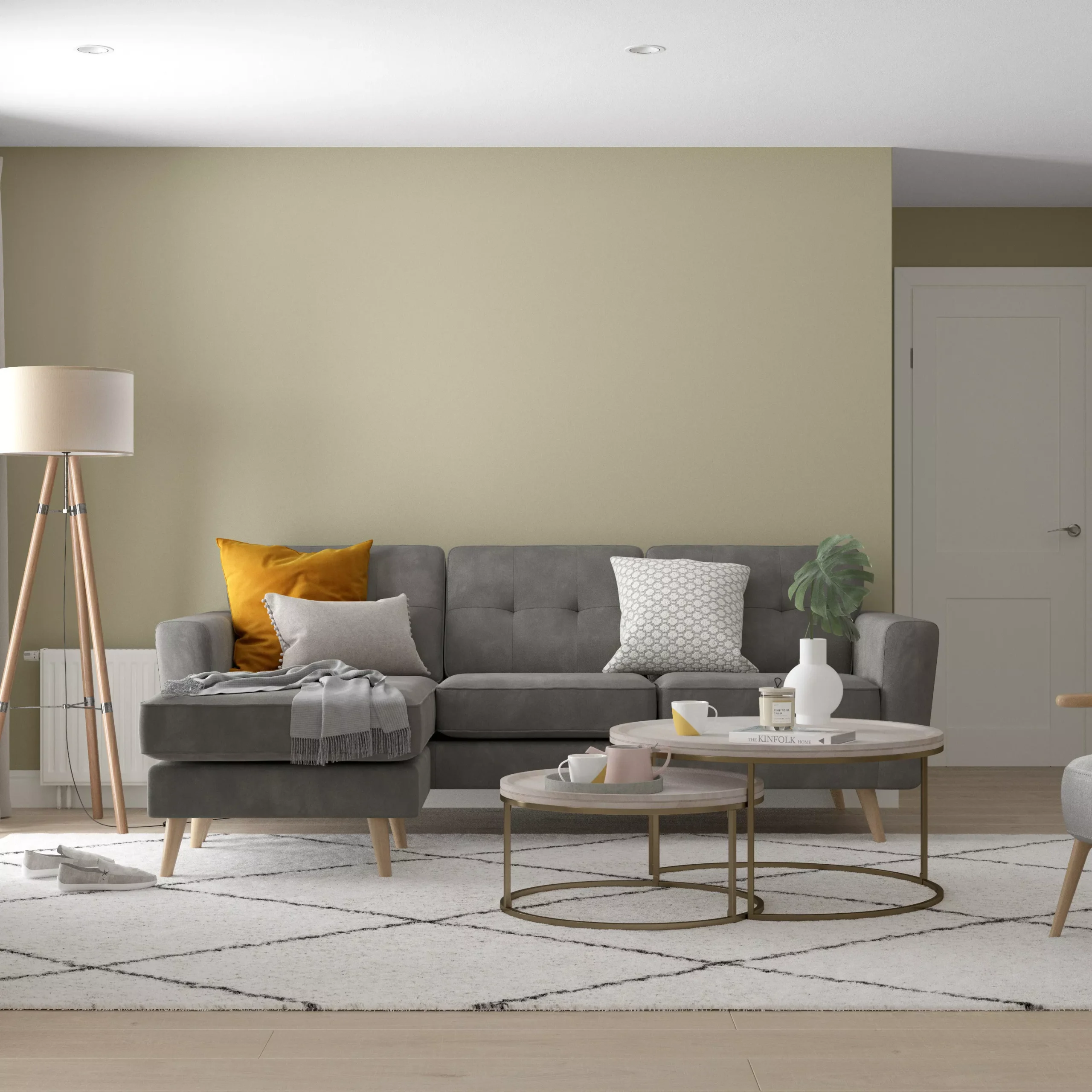 Dulux Easycare Washable & Tough Overtly Olive Matt Wall Paint, 5L 7 Dulux Easycare Washable & Tough Overtly Olive Matt Wall Paint, 5L - Image 5