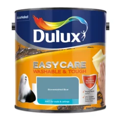 Dulux Easycare Washable & Tough Stonewashed Blue Matt Wall Paint, 2.5L -Garden - Landscaping Store dulux easycare washable tough stonewashed blue matt wall paint 2 5l5010212658611 08c bq