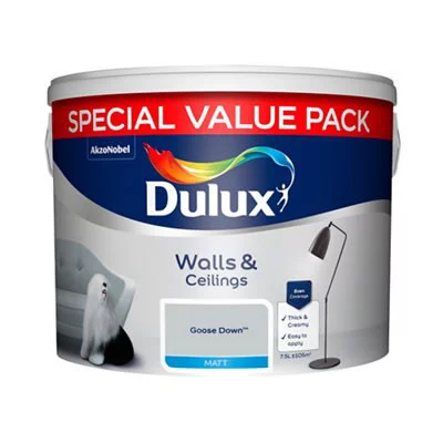 Dulux Goose Down Matt Emulsion Paint, 7.5L 4 Dulux Goose Down Matt Emulsion Paint, 7.5L - Image 2