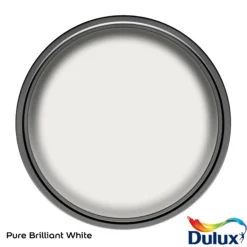 Dulux One Coat Pure Brilliant White Matt Emulsion Paint, 10L -Garden - Landscaping Store dulux one coat pure brilliant white matt emulsion paint 10l5010212659960 21c