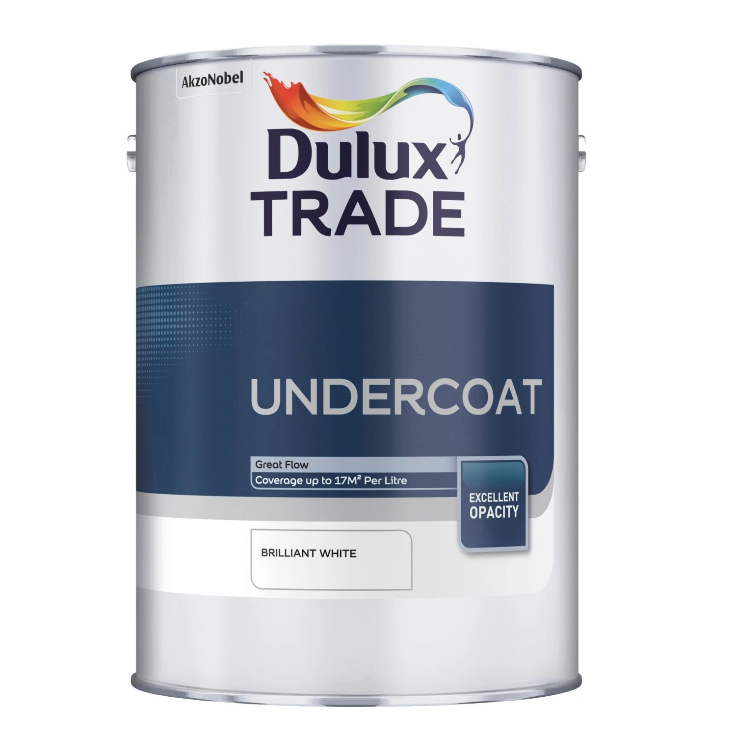 Dulux Trade Brilliant White Metal & Wood Undercoat, 1L 4 Dulux Trade Brilliant White Metal & Wood Undercoat, 1L - Image 2