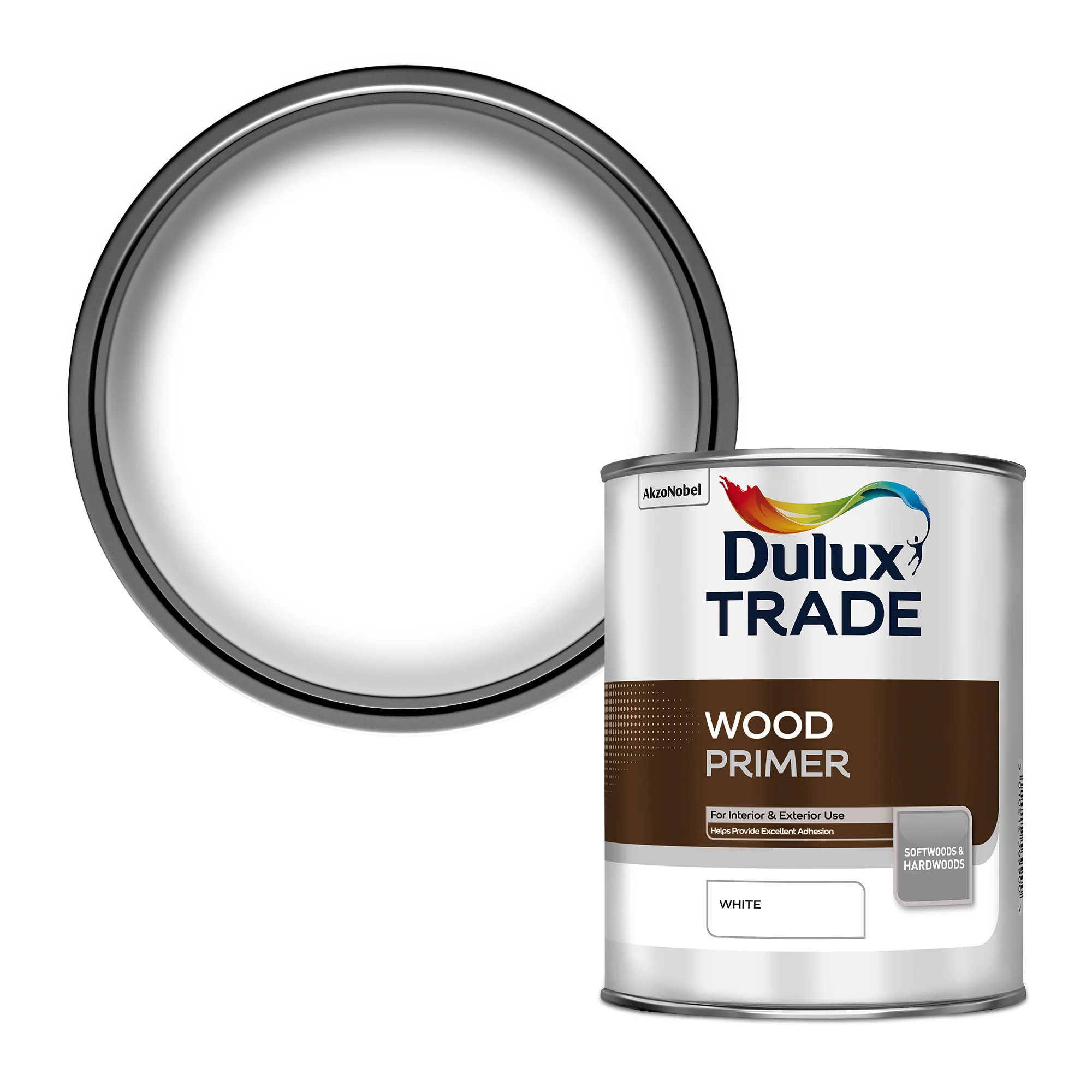 Dulux Trade White Wood Primer, 1L 3 Dulux Trade White Wood Primer, 1L