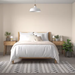 Dulux Walls & Ceilings Natural Wicker Silk Emulsion Paint, 2.5L -Garden - Landscaping Store dulux walls ceilings natural wicker silk emulsion paint 2 5l5010212446720 02i bq