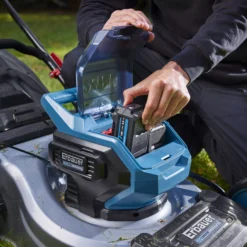 Erbauer EXT ELM18-Li Cordless 36V Lawnmower -Garden - Landscaping Store erbauer ext elm18 li cordless 36v lawnmower3663602418276 04bq