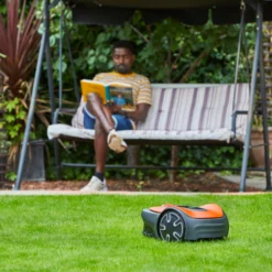 Flymo Easilife Go 250 Cordless Robotic Lawnmower -Garden - Landscaping Store flymo easilife go 250 cordless robotic lawnmower7392930545144 01i bq