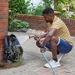 Flymo Easilife Go 250 Cordless Robotic Lawnmower -Garden - Landscaping Store flymo easilife go 250 cordless robotic lawnmower7392930545144 04i bq