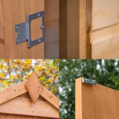 Forest Garden 6x4 Apex Dip Treated Shiplap Wooden Shed With Floor -Garden - Landscaping Store forest garden 6x4 apex dip treated shiplap wooden shed with floor5013053189948 36c