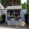 Forest Garden Apex Shiplap Wooden Garden Bar With Single Door - Assembly Service Included -Garden - Landscaping Store forest garden apex shiplap wooden garden bar with single door assembly service included5013053191859 01i