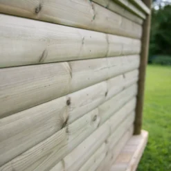 Forest Garden Hexagonal Gazebo, (W)3.78m (D)3.27m -Garden - Landscaping Store forest garden hexagonal gazebo w 3 78m d 3 27m5013053163382 07i