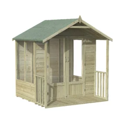 Front Page -Garden - Landscaping Store forest garden oakley 6x6 apex overlap solid wood summer house with double door base included 5013053188545 01c bq