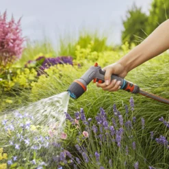 Gardena 4 Function Hose Spray Gun -Garden - Landscaping Store gardena 4 function hose spray gun4078500044561 02i bq