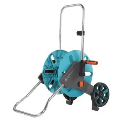 Gardena Aquaroll Freestanding Empty Hose Cart With Wheels -Garden - Landscaping Store gardena aquaroll freestanding empty hose cart with wheels4078500032834 36c bq