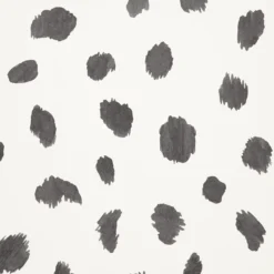 GoodHome Astennu Black & White Spot Monochrome Effect Smooth Wallpaper -Garden - Landscaping Store goodhome astennu black white spot monochrome effect smooth wallpaper5059340213491 36c