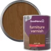 GoodHome Dark Oak Gloss Multi-surface Furniture Wood Varnish, 750ml 2 GoodHome Dark Oak Gloss Multi-surface Furniture Wood Varnish, 750ml -Garden - Landscaping Store goodhome dark oak gloss multi surface furniture wood varnish 750ml5059340486888 21c