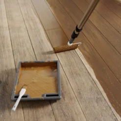 GoodHome Dark Oak Satin Floor Wood Varnish, 2.5L -Garden - Landscaping Store goodhome dark oak satin floor wood varnish 2 5l5059340486970 02i