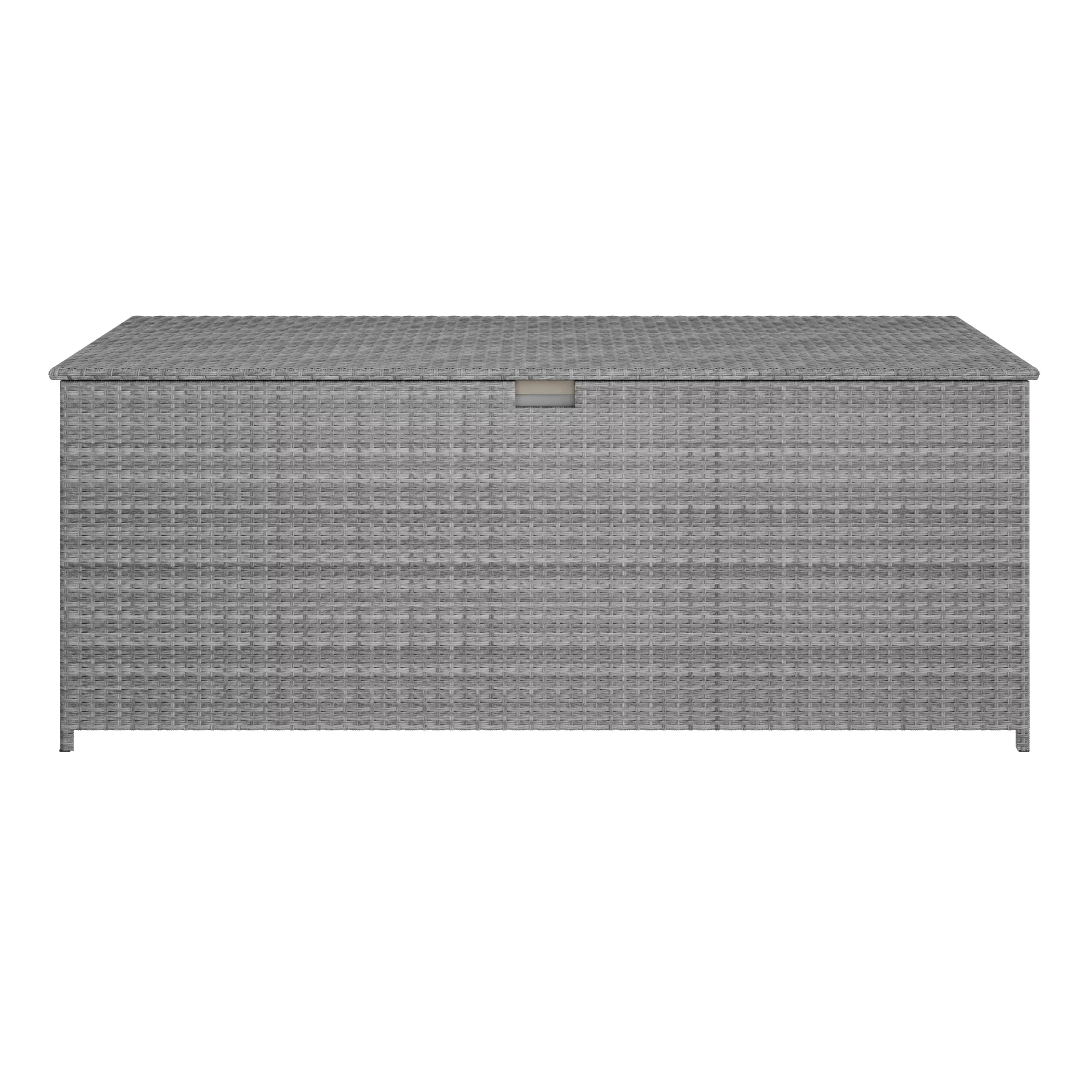 GoodHome Hamilton Steeple Grey Rattan Effect Storage Box (W) 180cm X (D) 65cm 10 GoodHome Hamilton Steeple Grey Rattan Effect Storage Box (W) 180cm X (D) 65cm - Image 8
