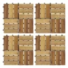 GoodHome Lempa Brown Acacia Clippable Deck Tile (L)0.3m (W)300mm (T)24mm, Pack Of 4 -Garden - Landscaping Store goodhome lempa brown acacia clippable deck tile l 0 3m w 300mm t 24mm pack of 45059340066035 10c