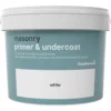 GoodHome Masonry White Primer & Undercoat, 10L -Garden - Landscaping Store goodhome masonry white primer undercoat 10l5036581057091 02c