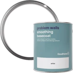 GoodHome Problem Walls White Basecoat, 2.5L 5 GoodHome Problem Walls White Basecoat, 2.5L -Garden - Landscaping Store goodhome problem walls white basecoat 2 5l5036581057121 37c