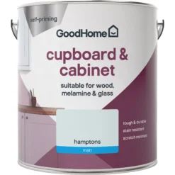 GoodHome Renovation Hamptons Matt Cupboard & Cabinet Paint, 2L -Garden - Landscaping Store goodhome renovation hamptons matt cupboard cabinet paint 2l5059340290164 02c