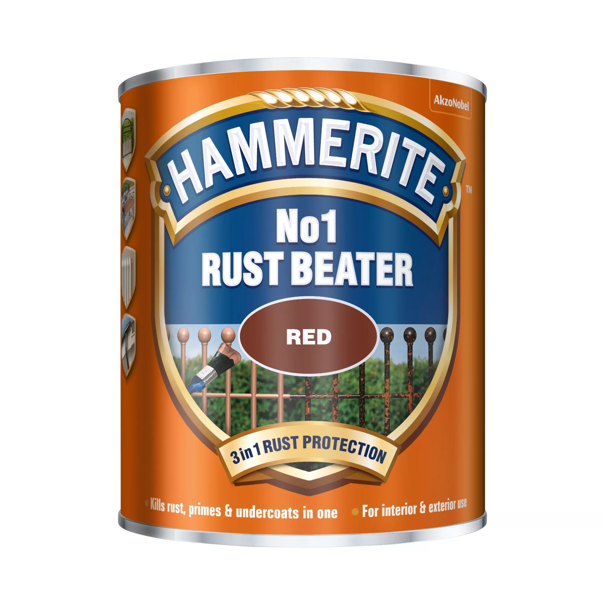 Hammerite Rust Beater Red Iron Primer, 750ml 4 Hammerite Rust Beater Red Iron Primer, 750ml - Image 2