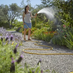 Hozelock Ultraflex 6765 0000 Yellow 5-layer Reinforced Hose Pipe (L)10m -Garden - Landscaping Store hozelock ultraflex 6765 0000 yellow 5 layer reinforced hose pipe l 10m3506111170399 02i bq