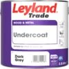 Leyland Trade Dark Grey Metal & Wood Primer & Undercoat, 2.5L 1 Leyland Trade Dark Grey Metal & Wood Primer & Undercoat, 2.5L -Garden - Landscaping Store leyland trade dark grey metal wood primer undercoat 2 5l5010426773124 02c bq