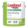 Leyland Trade Fast Dry White Satinwood Metal & Wood Paint, 2.5L -Garden - Landscaping Store leyland trade fast dry white satinwood metal wood paint 2 5l5010426773322 02c bq