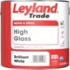 Leyland Trade Pure Brilliant White Gloss Metal & Wood Paint, 2.5L -Garden - Landscaping Store leyland trade pure brilliant white gloss metal wood paint 2 5l5010426773094 02c bq