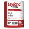 Leyland Trade Pure Brilliant White Gloss Metal & Wood Paint, 750ml -Garden - Landscaping Store leyland trade pure brilliant white gloss metal wood paint 750ml5010426773025 02c bq