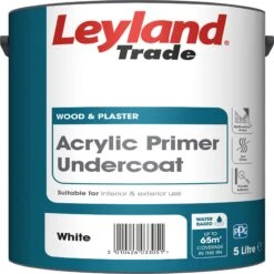 Leyland Trade Universal White Multi-surface Primer & Undercoat, 5L
